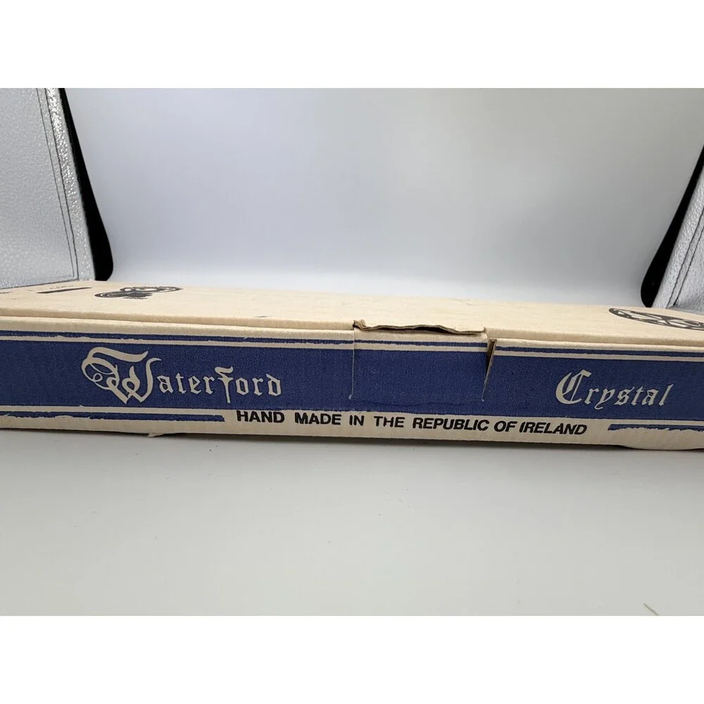Waterford Crystal New in Box Cake Pie Server Hand Ireland Stainless Blade Marked